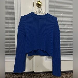H&M Royal Blue Knit Top